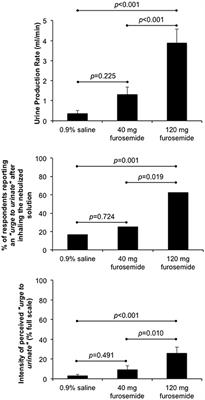 Effect of Inhaled Nebulized Furosemide (40 and 120 mg) on Breathlessness during Exercise in the Presence of External Thoracic Restriction in Healthy Men